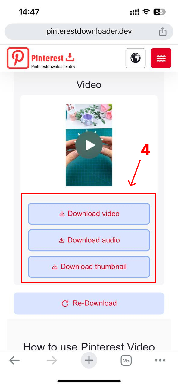 #3. Download Video